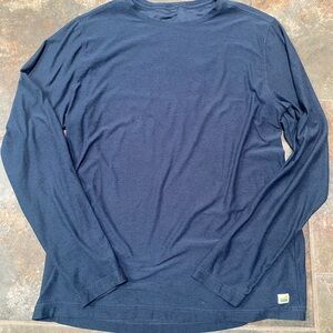 Vuori Long Sleeve Blue T Shirt